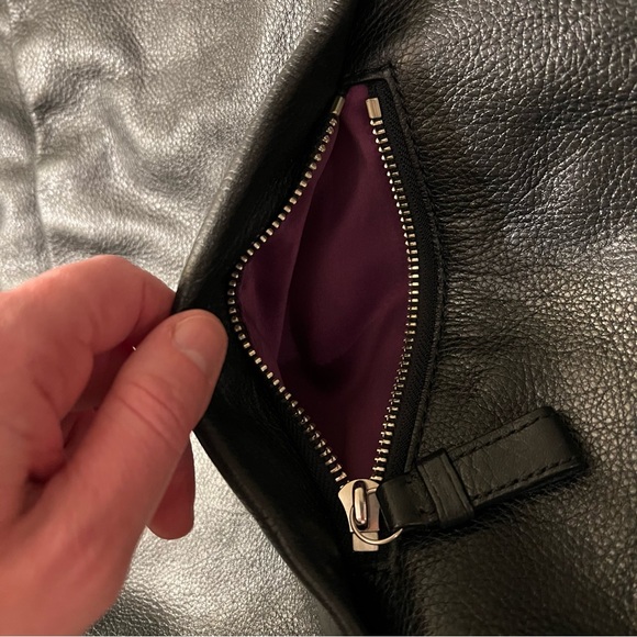 Coach 21224 Madison Isabelle Leather Hobo Black - Picture 7 of 13